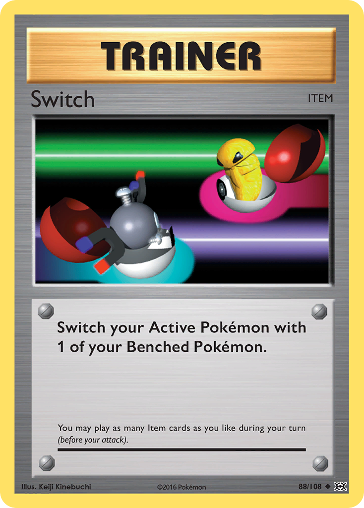 Switch xy12-88 Uncommon from Evolutions Set