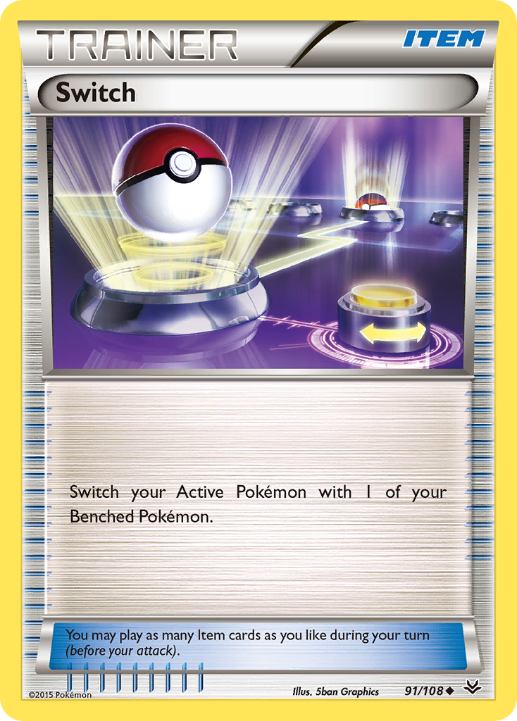 Switch xy6-91 Uncommon from Roaring Skies Set
