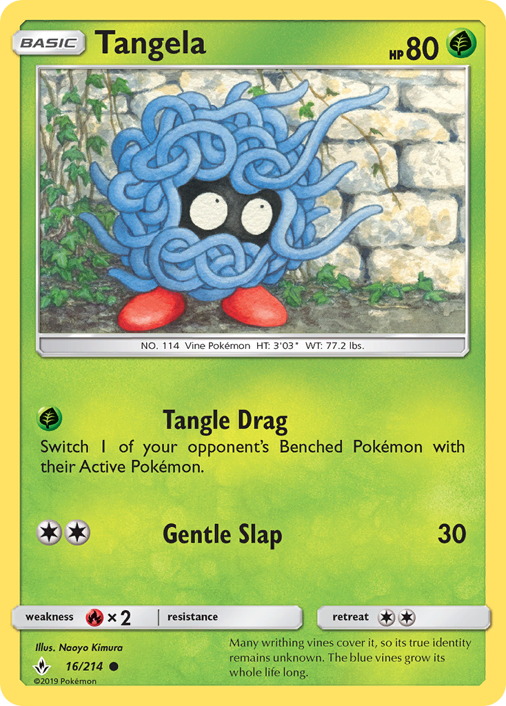 Tangela sm10-16 Common from Unbroken Bonds Set