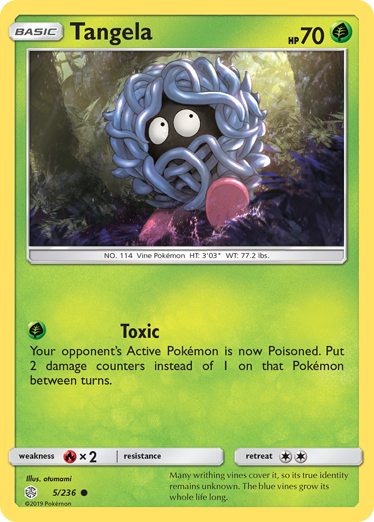 Tangela sm12-5 Common from Cosmic Eclipse Set
