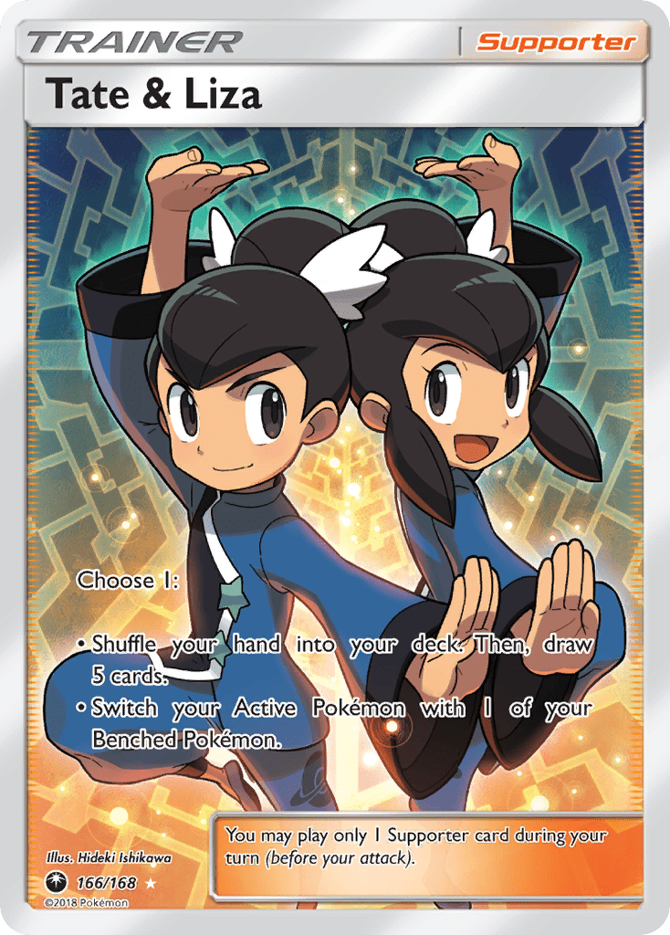Tate & Liza sm7-166 Rare Ultra from Celestial Storm Set