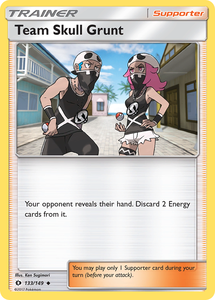 Team Skull Grunt sm1-133 Uncommon from Sun & Moon Set