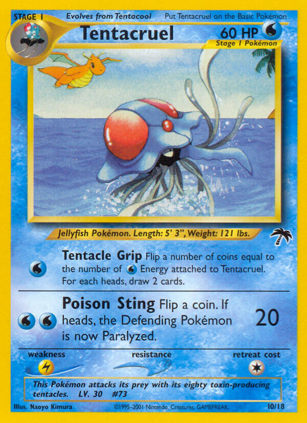 Tentacruel si1-10  from Southern Islands Set