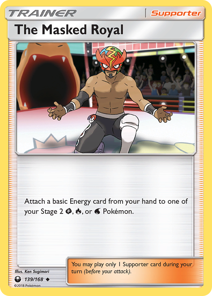 The Masked Royal sm7-139 Uncommon from Celestial Storm Set