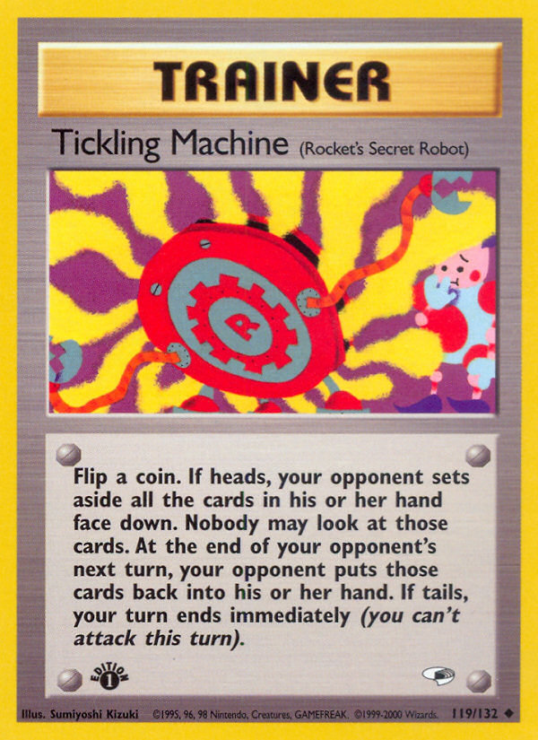 Tickling Machine gym1-119 Uncommon from Gym Heroes Set