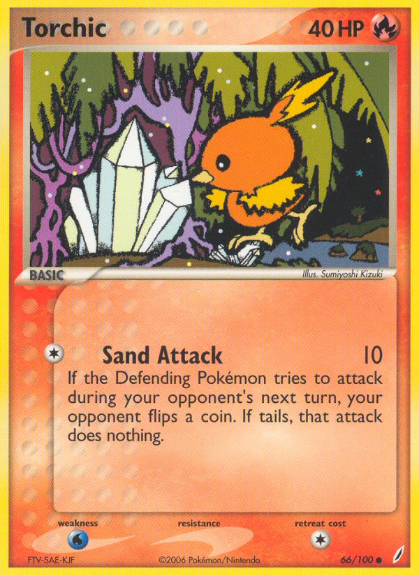 Torchic ex14-66 Common from Crystal Guardians Set