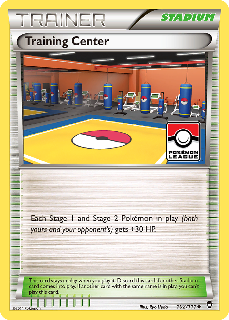 Training Center xy3-102 Uncommon from Furious Fists Set