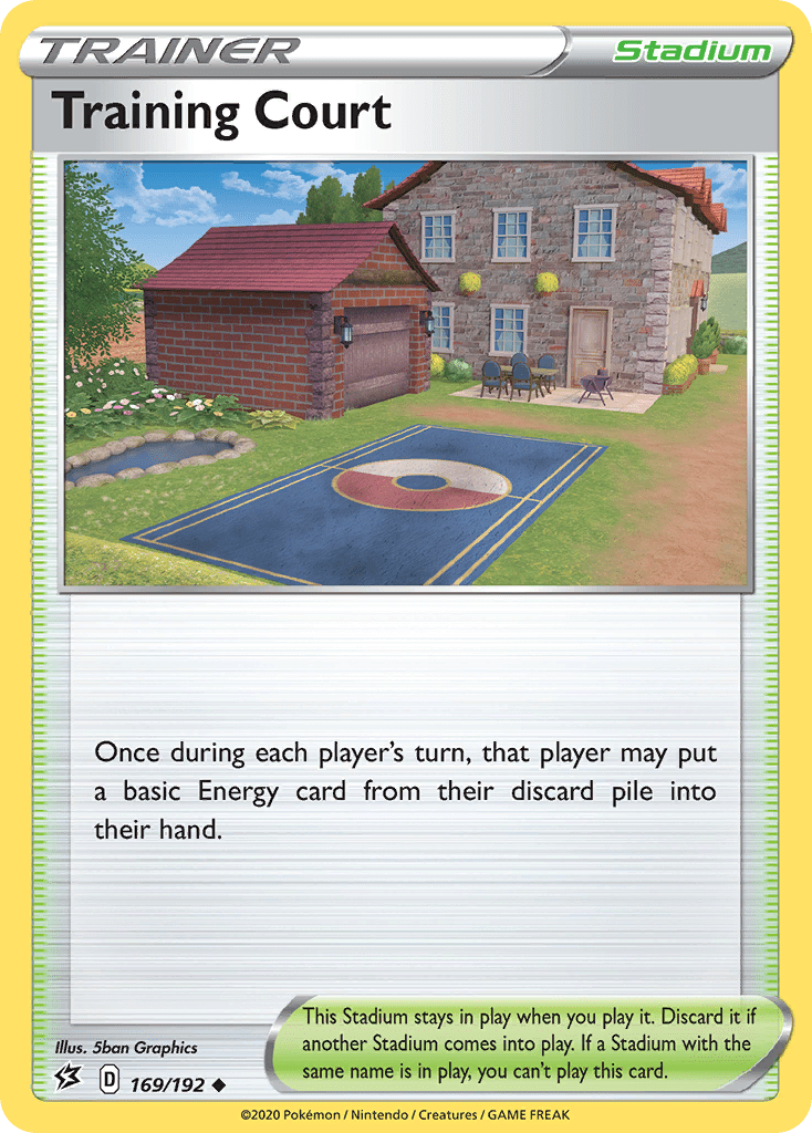 Training Court swsh2-169 Uncommon from Rebel Clash Set