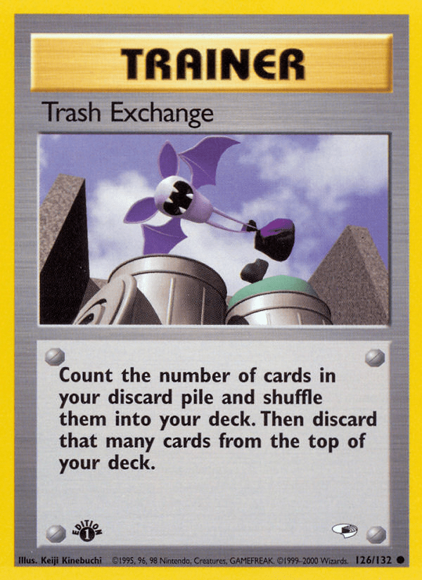 Trash Exchange gym1-126 Common from Gym Heroes Set