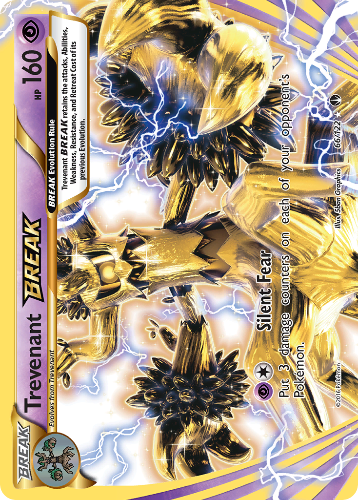 Trevenant BREAK xy9-66 Rare BREAK from BREAKpoint Set