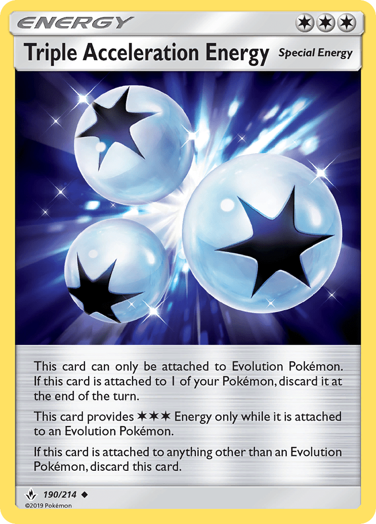 Triple Acceleration Energy sm10-190 Uncommon from Unbroken Bonds Set