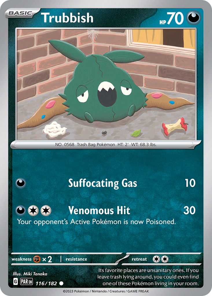 Trubbish sv4-116 Common from Paradox Rift Set