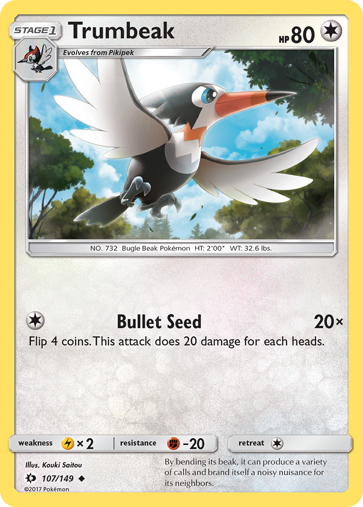 Trumbeak sm1-107 Uncommon from Sun & Moon Set