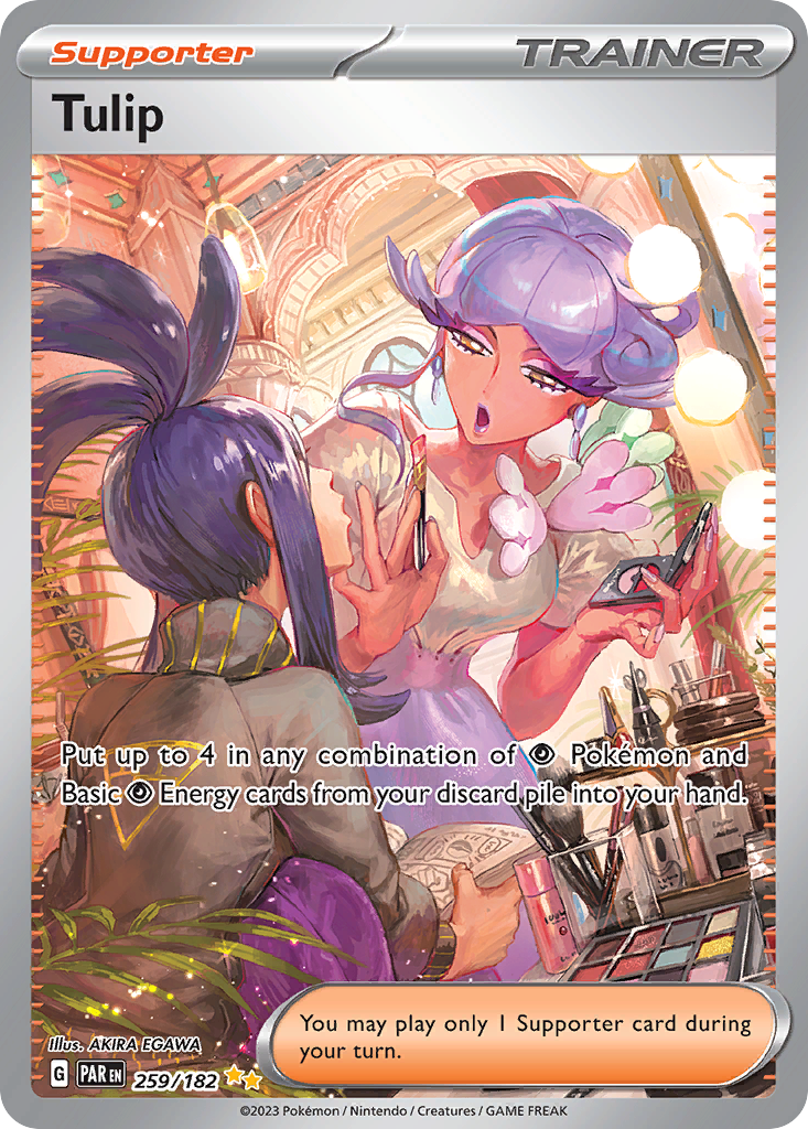 Tulip sv4-259 Special Illustration Rare from Paradox Rift Set