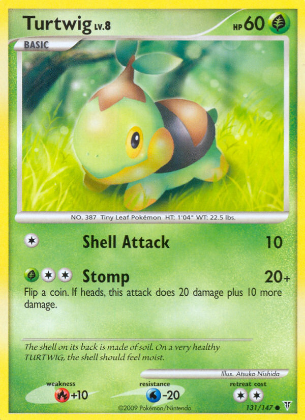 Turtwig pl3-131 Common from Supreme Victors Set
