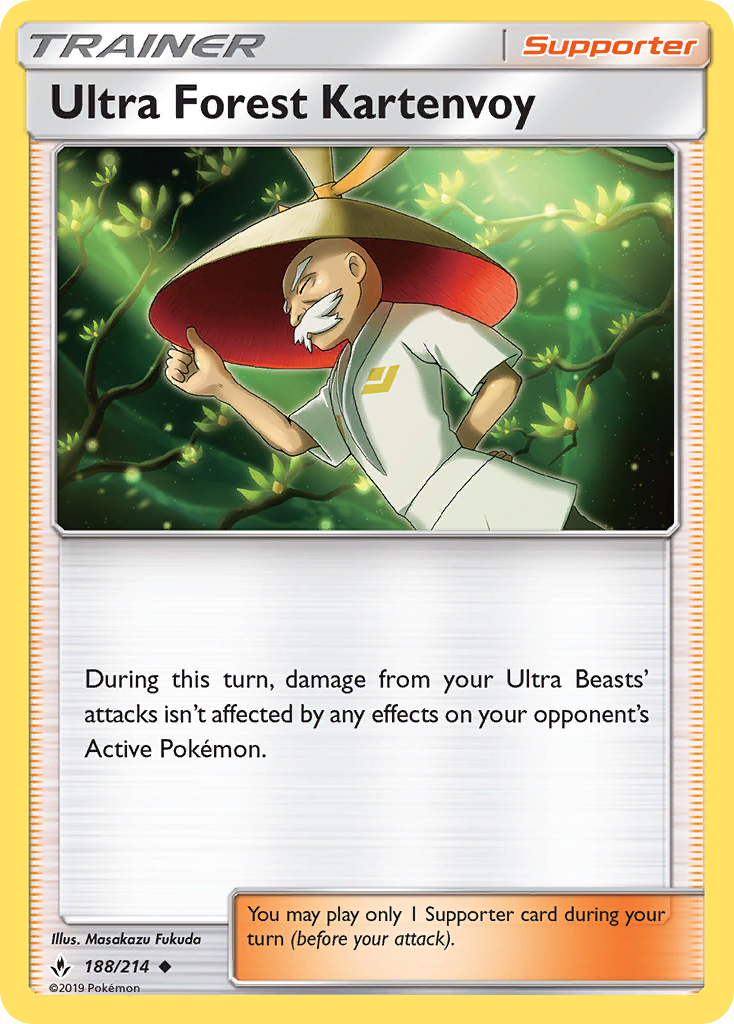 Ultra Forest Kartenvoy sm10-188 Uncommon from Unbroken Bonds Set