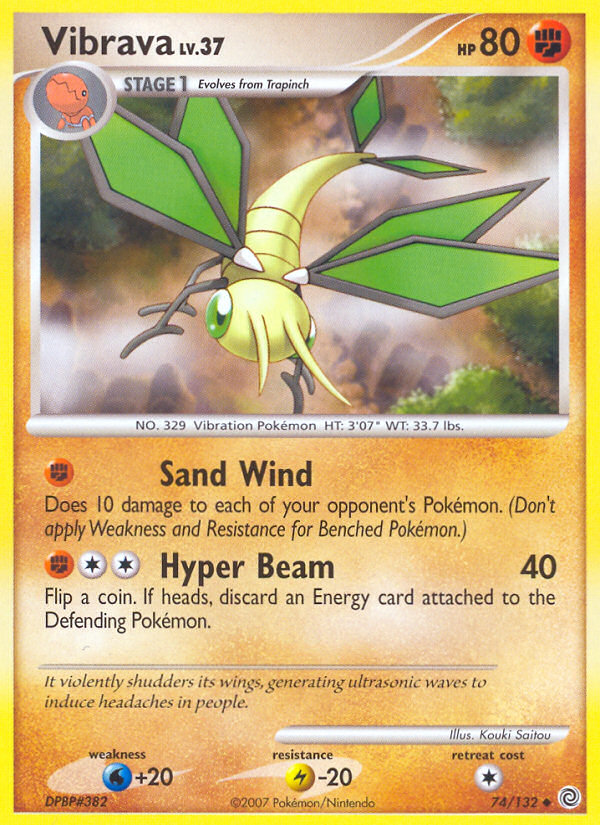 Vibrava dp3-74 Uncommon from Secret Wonders Set
