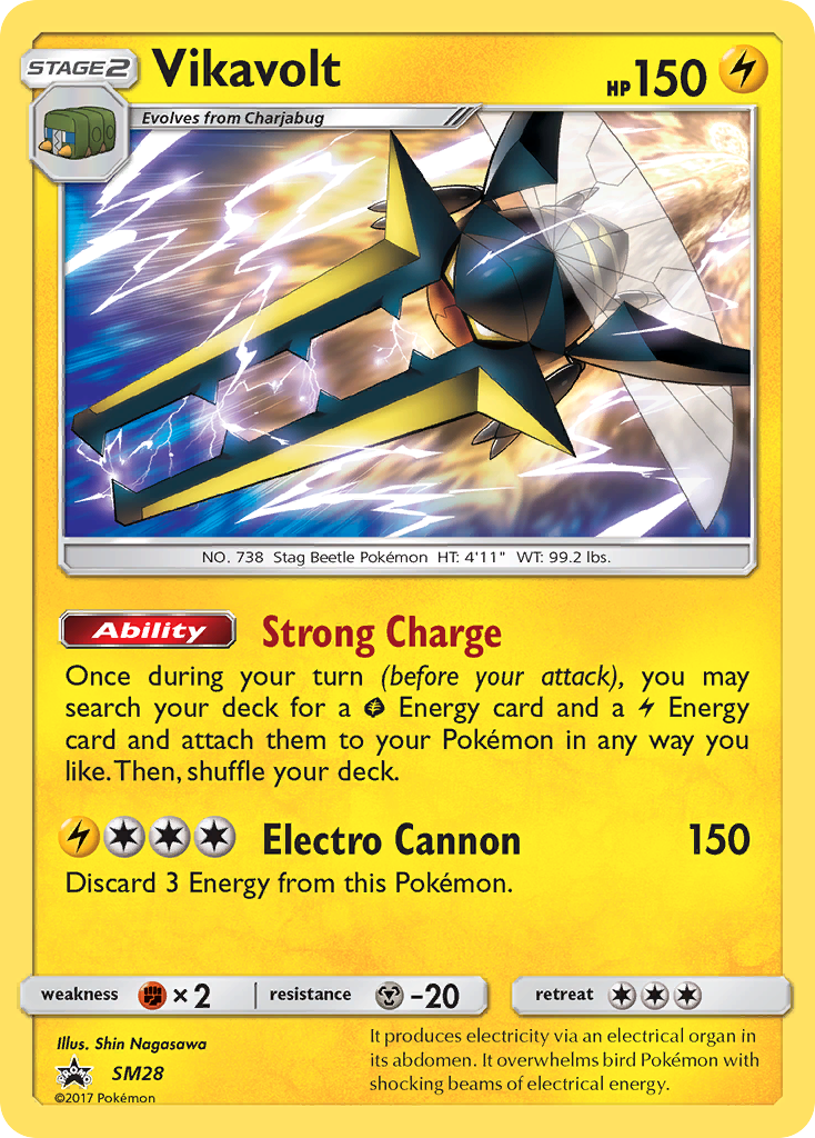 Vikavolt smp-SM28 Promo from SM Black Star Promos Set