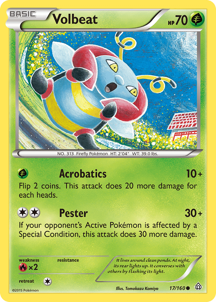 Volbeat xy5-17 Common from Primal Clash Set