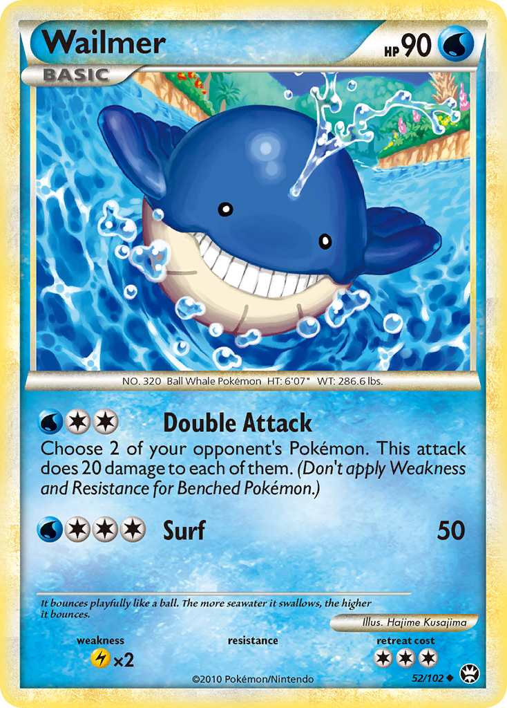 Wailmer hgss4-52 Uncommon from HS—Triumphant Set