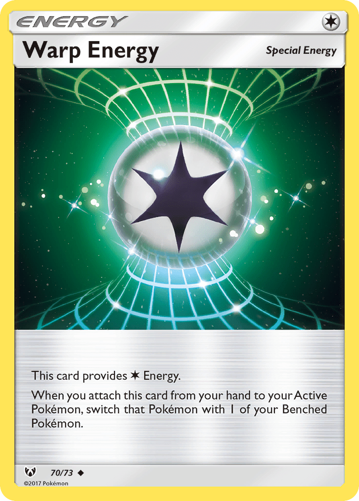 Warp Energy sm35-70 Uncommon from Shining Legends Set