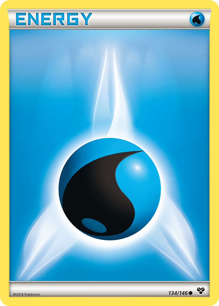 Water Energy xy1-134 Common from XY Set