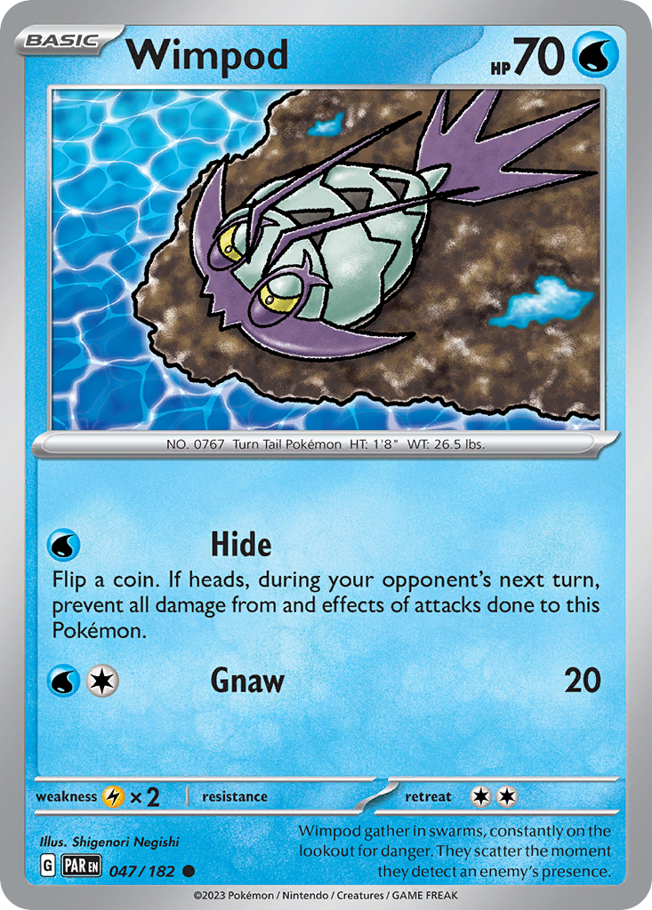 Wimpod sv4-47 Common from Paradox Rift Set