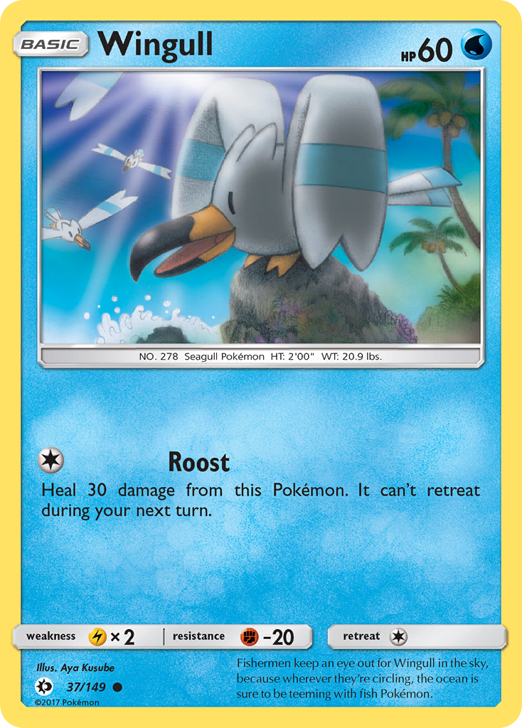 Wingull sm1-37 Common from Sun & Moon Set