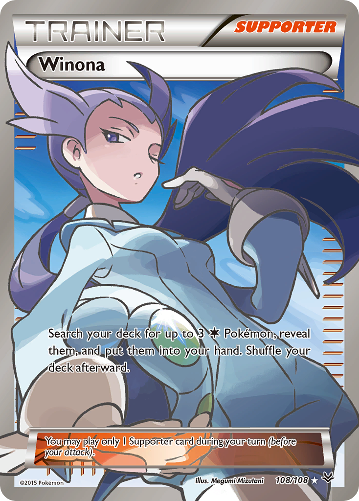 Winona xy6-108 Rare Ultra from Roaring Skies Set