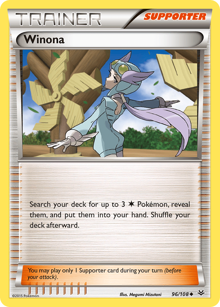 Winona xy6-96 Uncommon from Roaring Skies Set