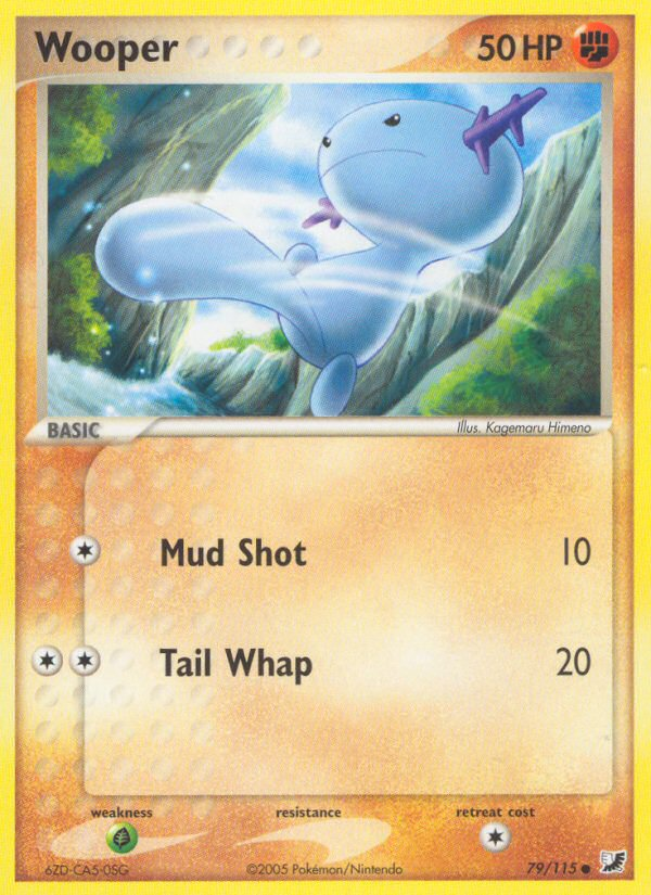 Wooper ex10-79 Common from Unseen Forces Set
