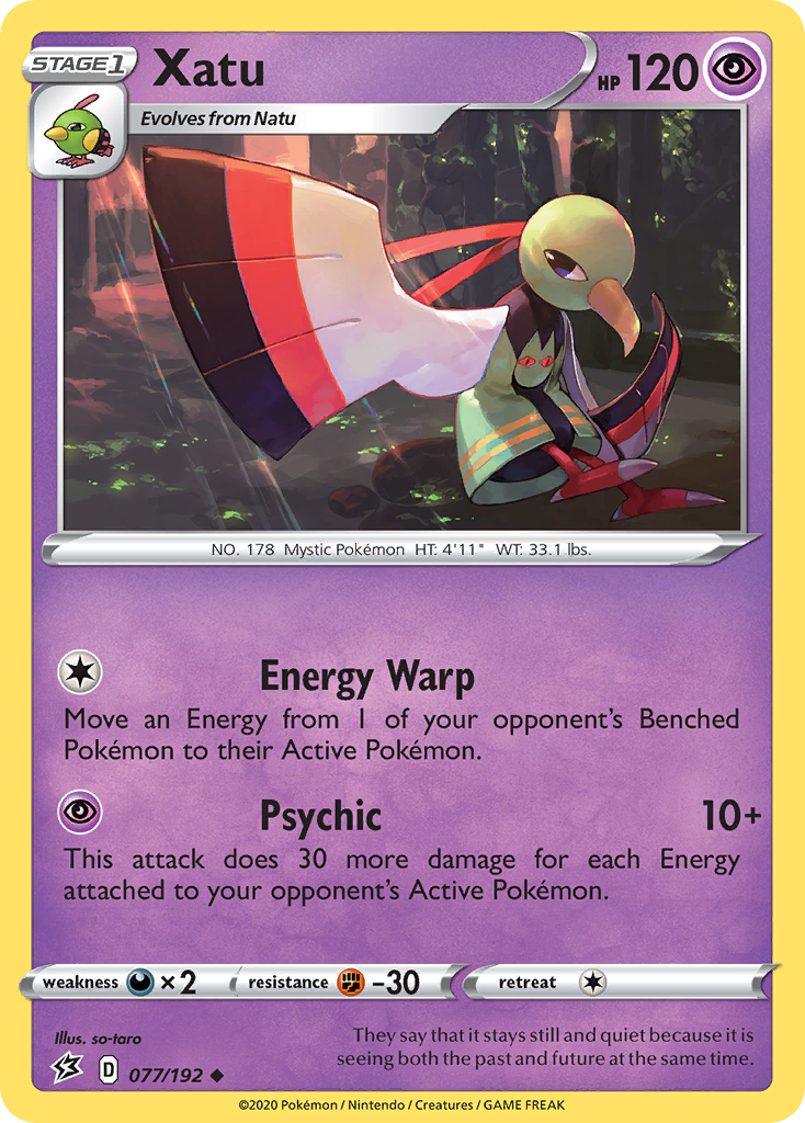 Xatu swsh2-77 Uncommon from Rebel Clash Set