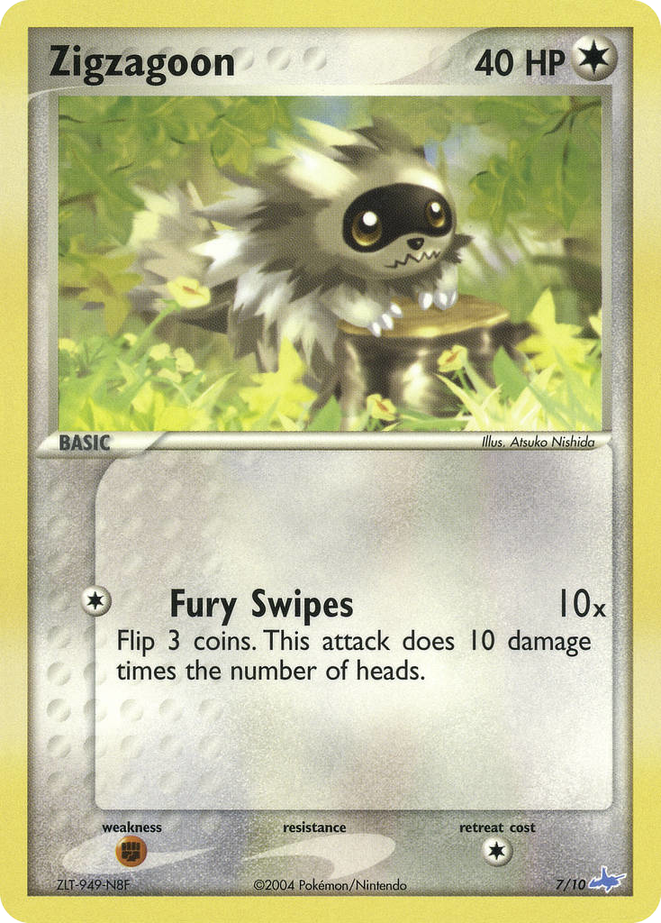 Zigzagoon tk1b-7  from EX Trainer Kit Latios Set