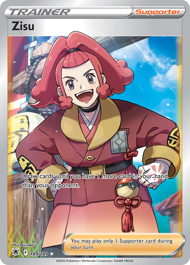 Zisu swsh10-189 Rare Ultra from Astral Radiance Set
