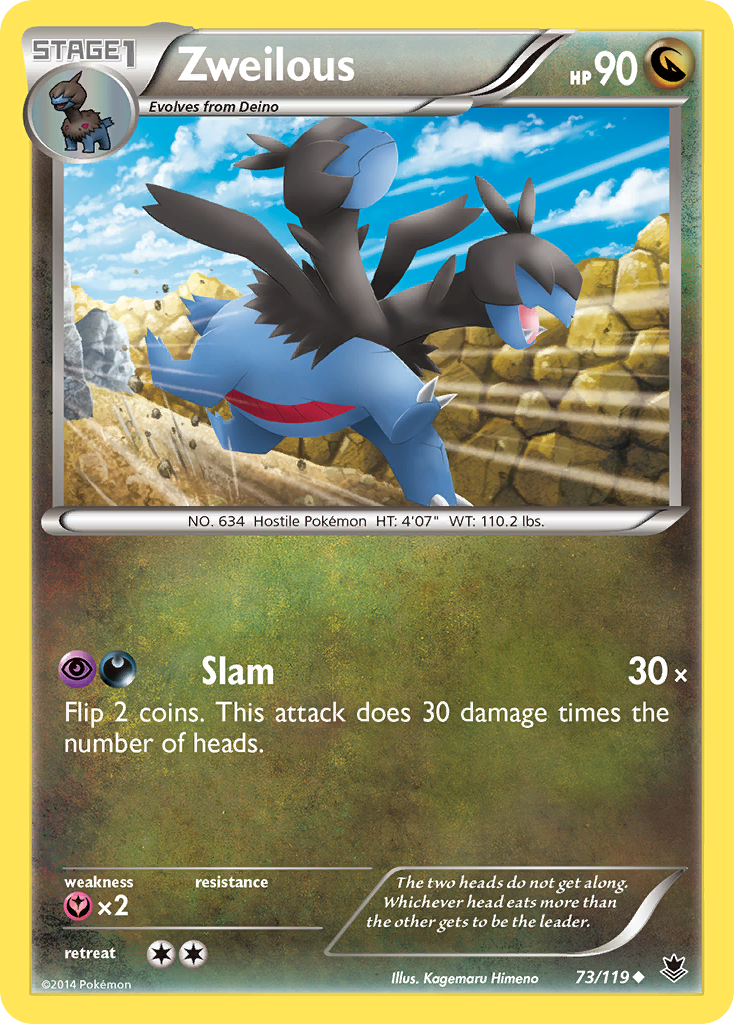 Zweilous xy4-73 Uncommon from Phantom Forces Set