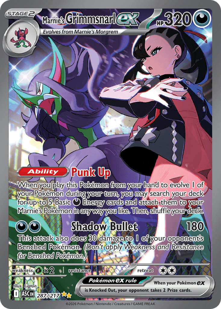 Marnie’s Grimmsnarl ex