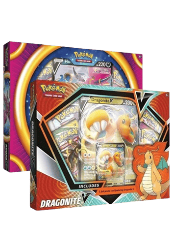Fusion Strike Hoopa V Box / Dragonite V Box (Set of 2)