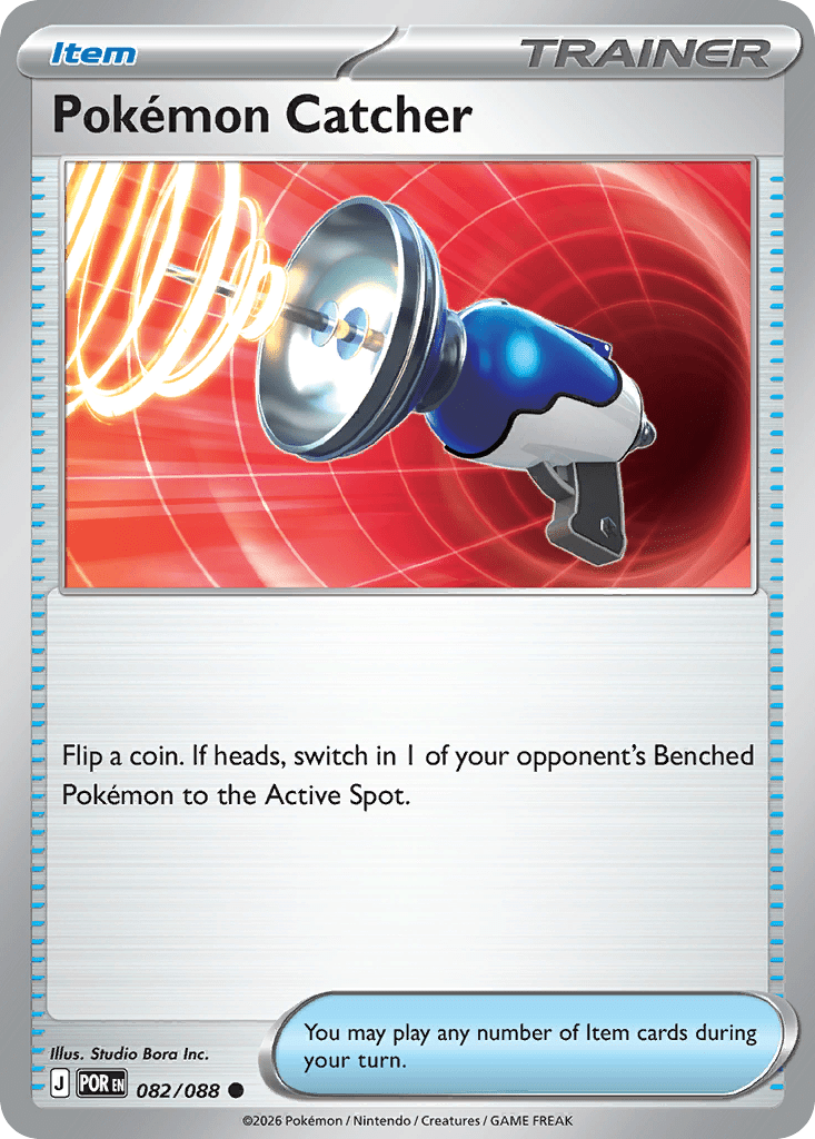 Pokémon Catcher 082/088 from Perfect Order