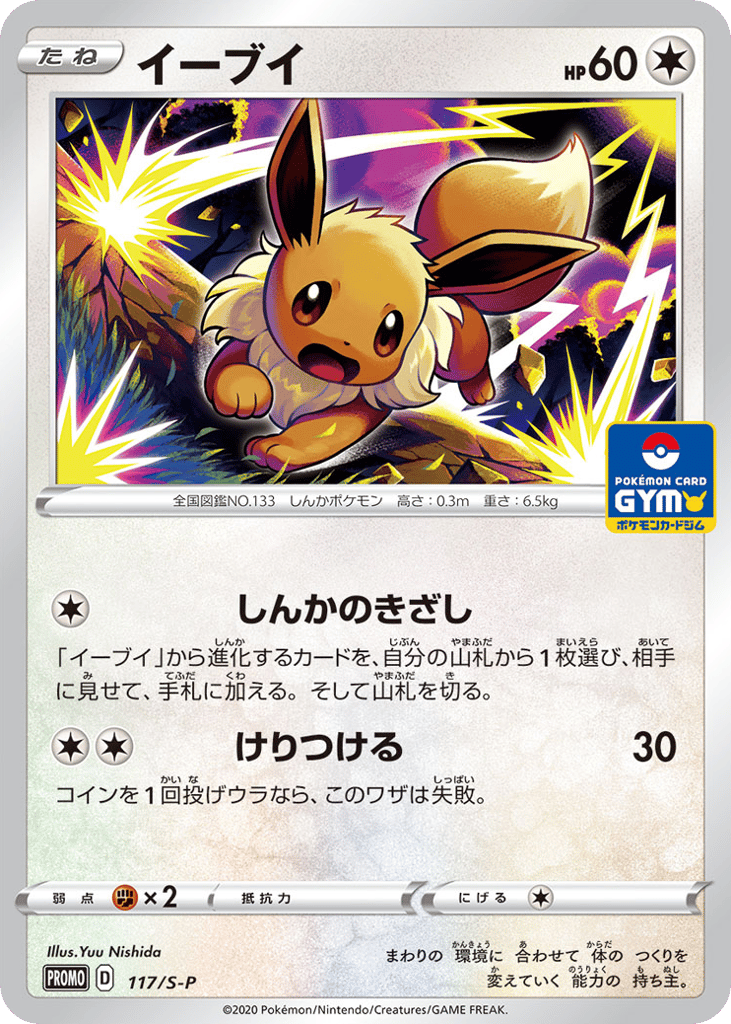 Eevee 117/S-P from Sword & Shield Promos