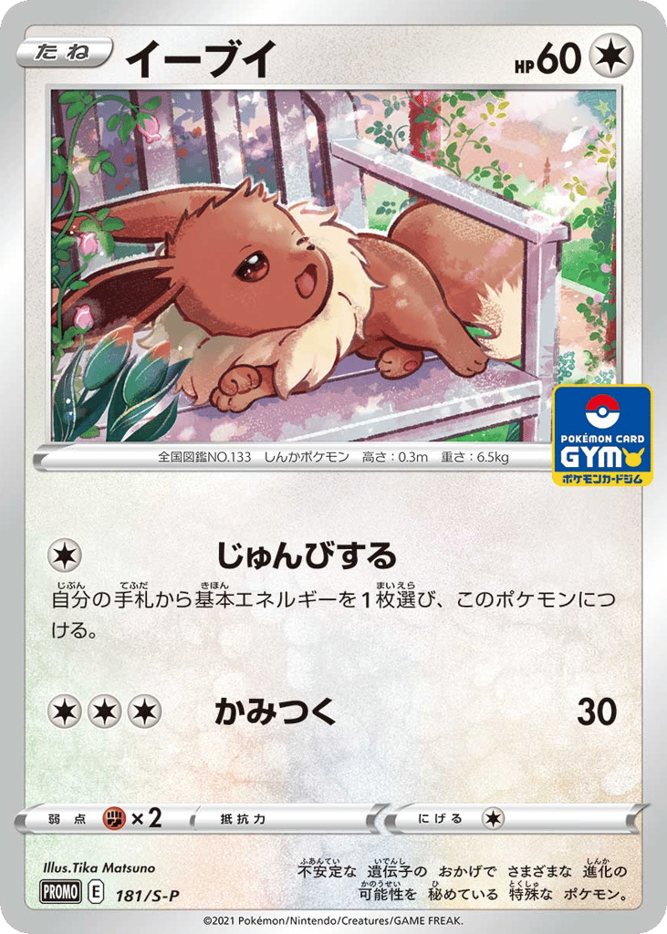 Eevee 181/S-P from Sword & Shield Promos