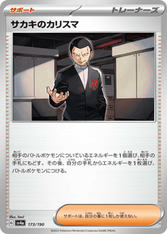 Giovanni’s Charisma