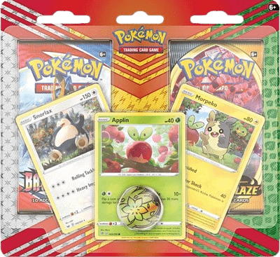 2 Pack Blister (Snorlax, Morpeko & Applin Cards) miscp-s255 from Miscellaneous Set