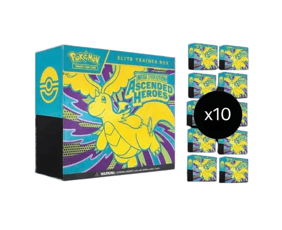 Ascended Heroes Elite Trainer Box Case me2pt5-s22 from Ascended Heroes Set