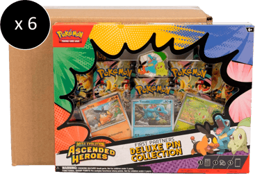 Ascended Heroes First Partners Deluxe Pin Collection Case