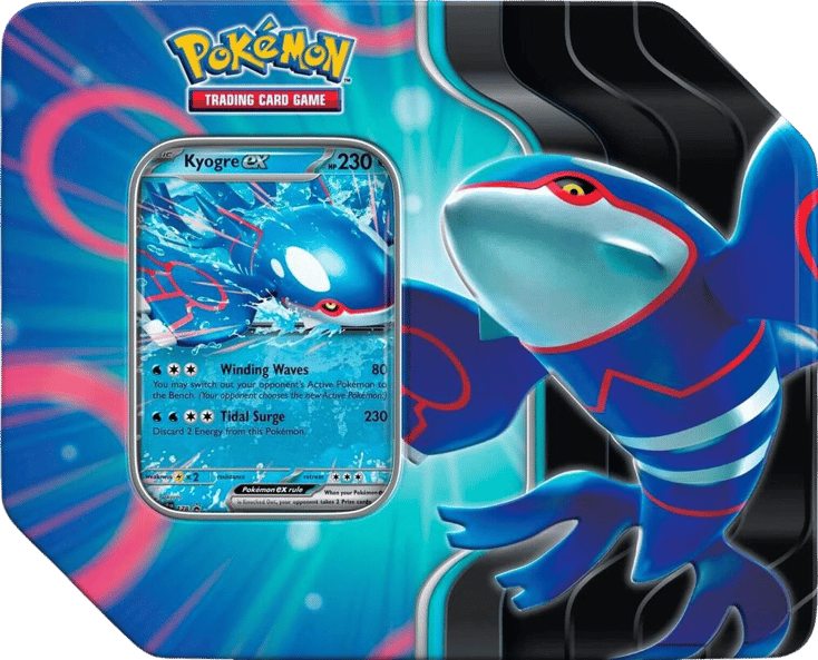 Azure Legends Tin (Kyogre ex) miscp-s169 from Miscellaneous Set