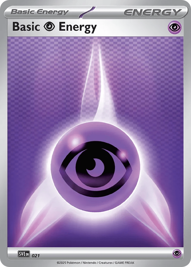 Basic Psychic Energy sve-21  from Scarlet & Violet Energies Set