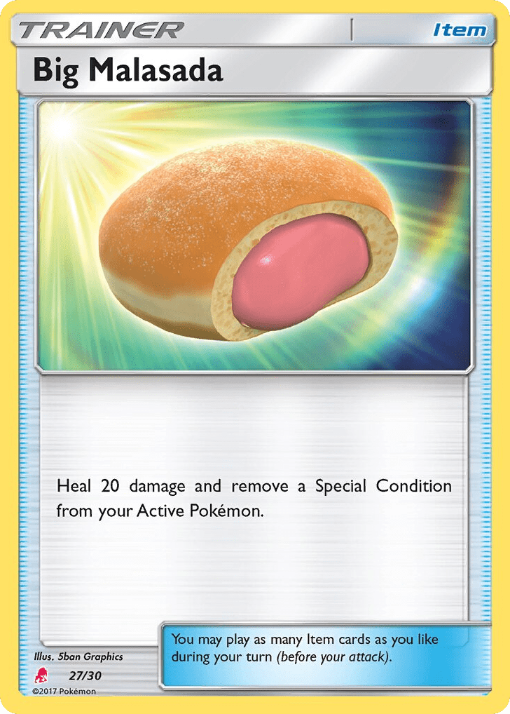 Big Malasada tk10a-27 Common from SM Trainer Kit Lycanroc Set