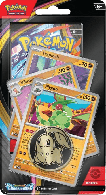 Chaos Rising Premium Checklane Blister (Flygon Line) me4-s15 from Chaos Rising Set