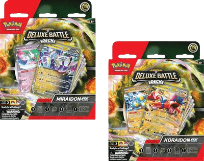 Deluxe Battle Deck: Miraidon ex/Koraidon ex (Set of 2) miscp-s233 from Miscellaneous Set