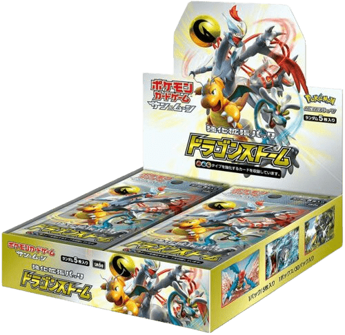 Dragon Storm Booster Box sm6a_ja-s2 from Dragon Storm Set